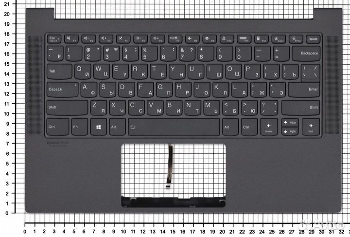 Клавиатура к Lenovo IdeaPad Yoga Slim 7-14IIL05 Se