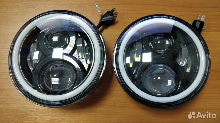 Светодиодные фары для ваз 2121 нива Тюнинг вид1