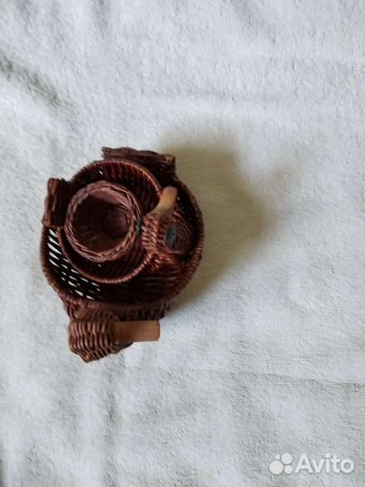 Плетёные корзинки-уточки