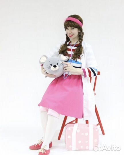 Костюм для аниматора Доктор Плюшева