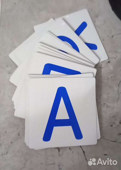 Магнитный английский алфавит азбука на магнитах