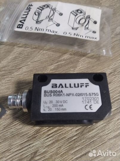 Ультразвуковой датчик Balluff BUS004A busr06K1-NPX