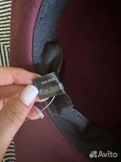 Шляпа женская фетровая