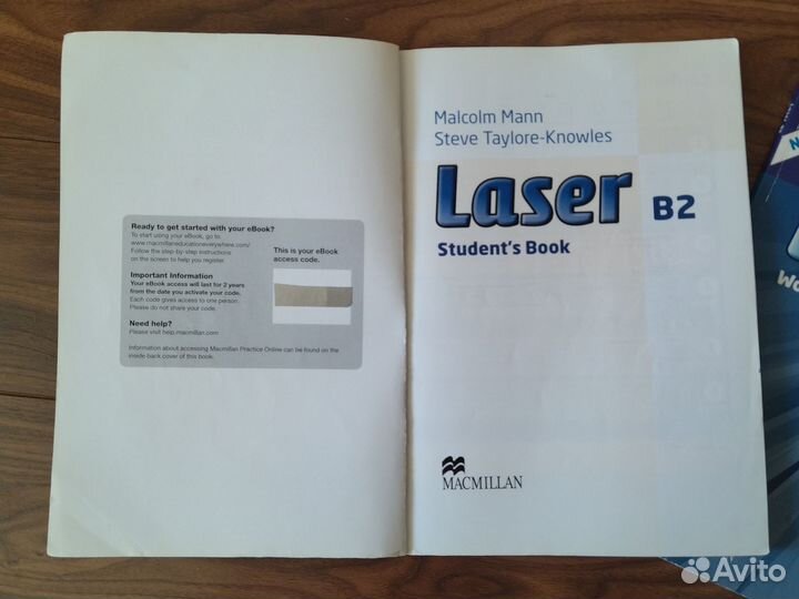 Комплект Laser B2 учебник и тетрадь английский