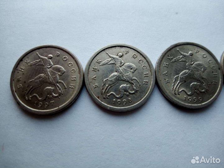 Монеты 1 копейка