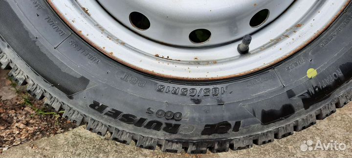 R15 Bridgestone Ice Cruiser 7000 185/65, PCD 4x100 DIA 60.1