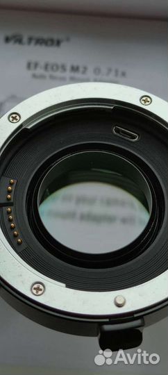 Speed booster Viltrox EF-EOS-M2 новый +переходники
