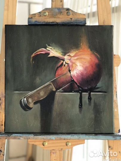 Картина маслом на холсте натюрморт