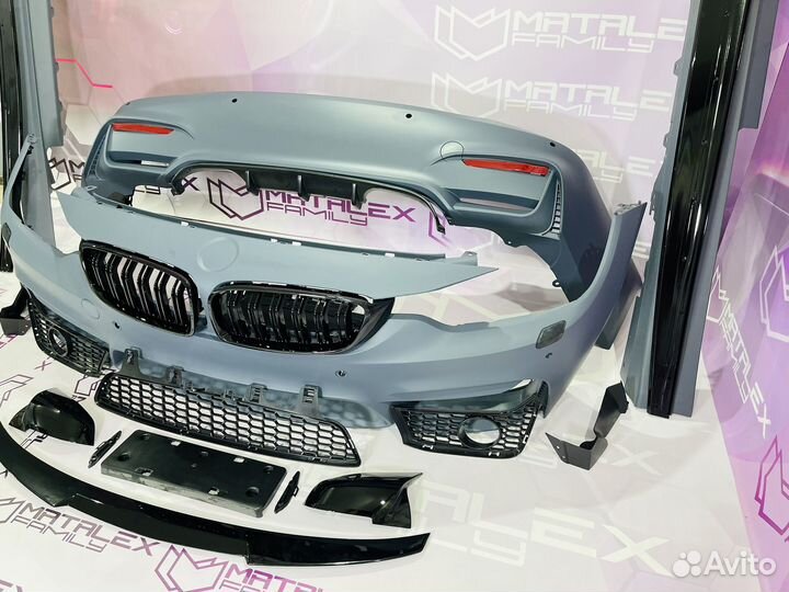 Обвес BMW F32 F36 M4 look в сборе