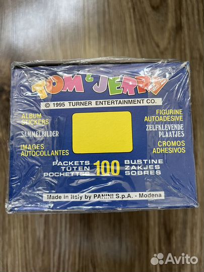 Наклейки panini Том и Джерри