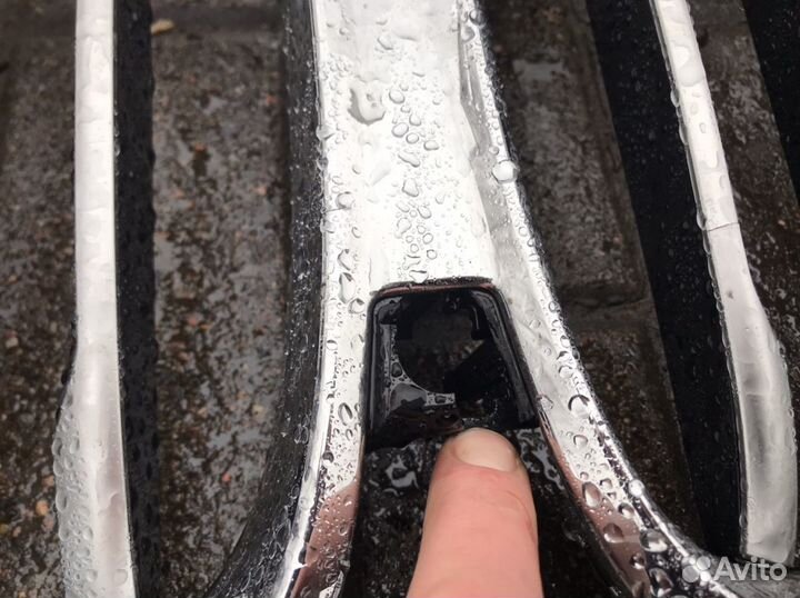 BMW X5 G05 решетка радиатора под камеру 360