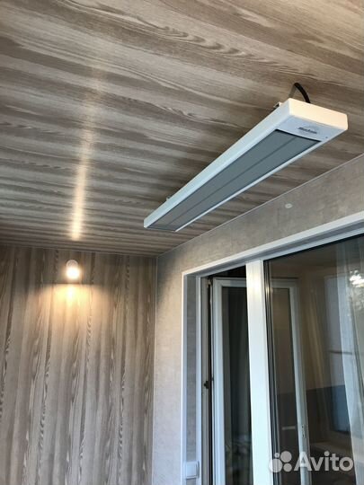 Отделка балкона 3 метра с утеплением под ключ