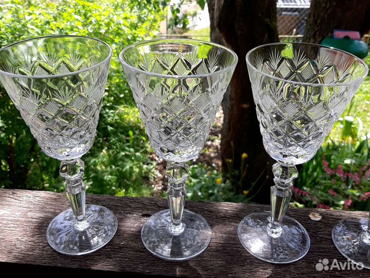 Фужеры хрустальные СССР