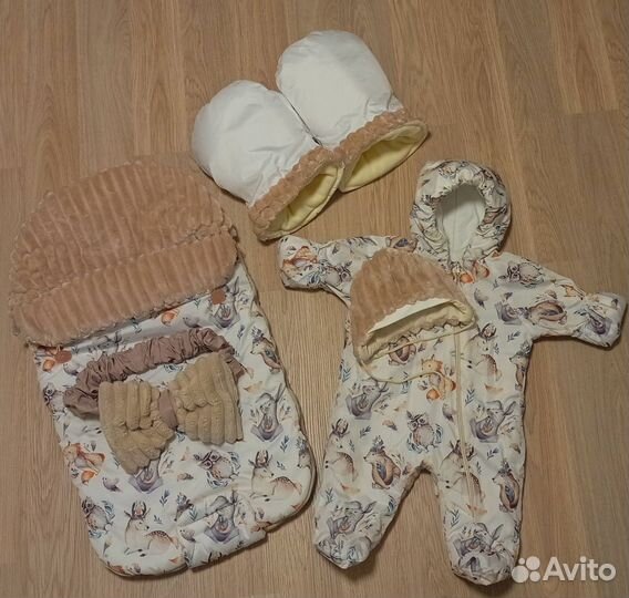 Конверт комплект на выписку демисезонный