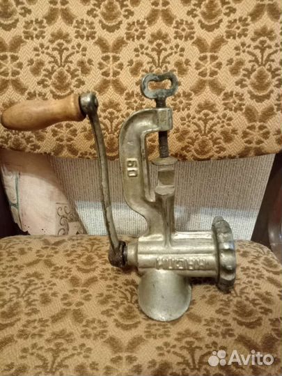 Мясорубка Касли СССР чугунная