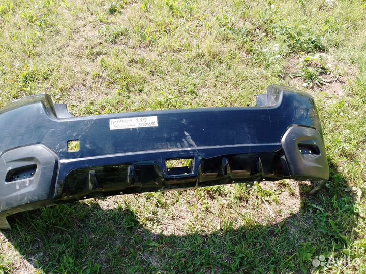 Передний бампер на субару форестер