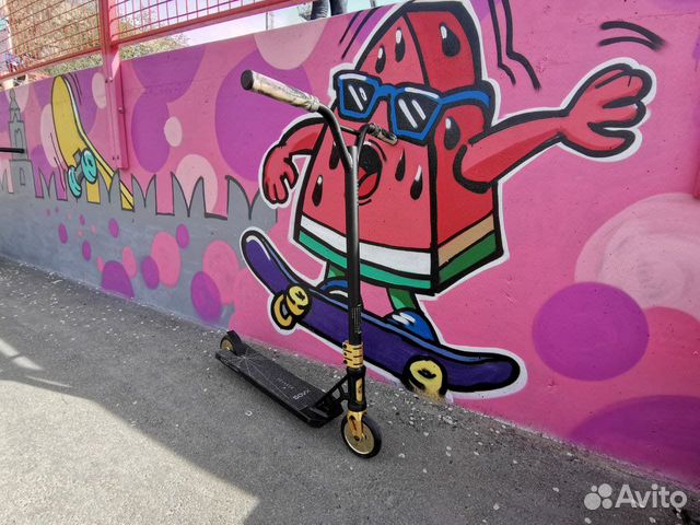 Трюковой самокат Gl