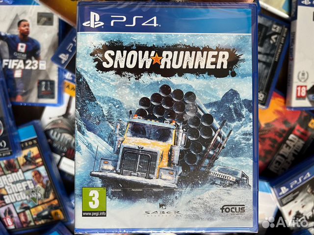 Диск SnowRunner PS4 / Новый