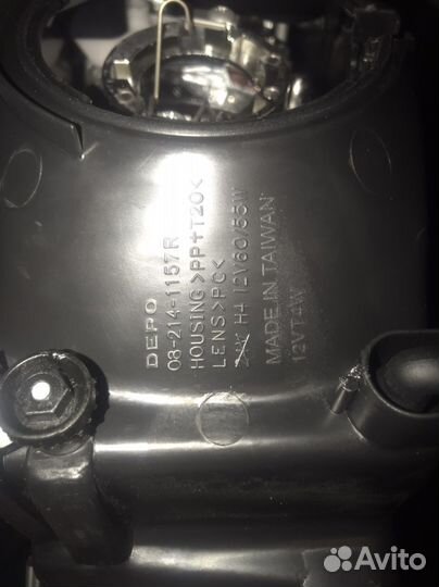 Mitsubishi carisma фары рестайлинг передние