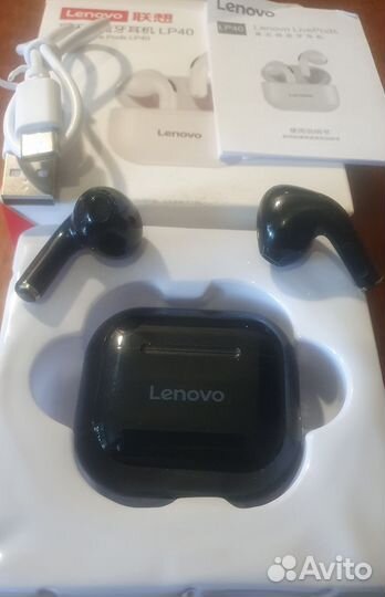 Беспроводные наушники lenovo