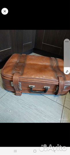 Кожаные чемоданы СССР
