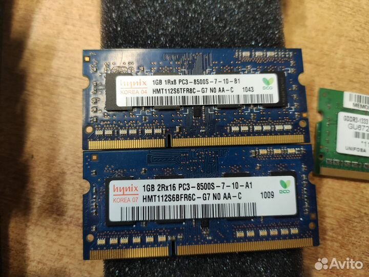 Оперативная память ddr3 для ноутбука