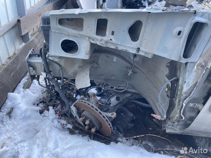 Передний левый лонжерон (четверть) fiat doblo 2