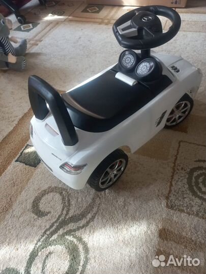 Детская машинка каталка mercedes
