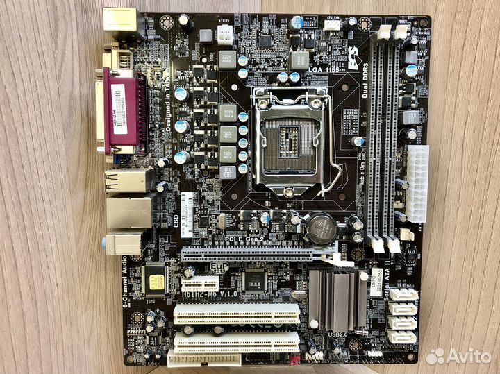 Материнская плата 1155 ECS H61H2-M6