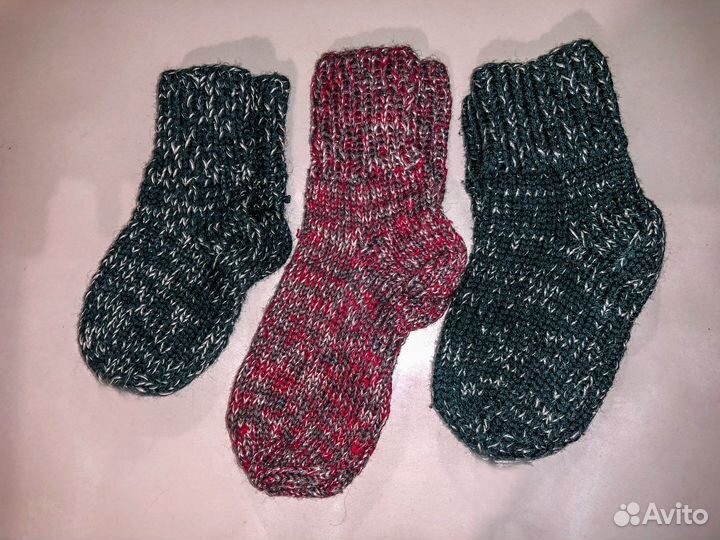 Носочки вязаные