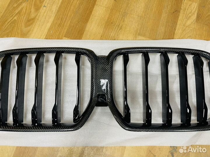 Решетка радиатора BMW X6 G06 карбон
