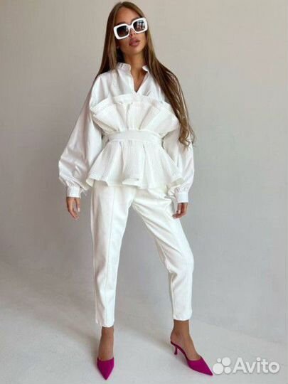 Рубашка с баской