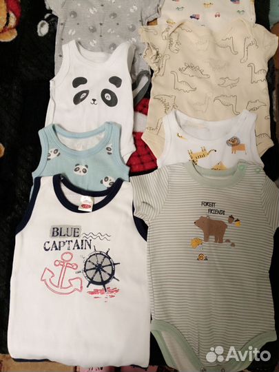 Одежда для мальчика коробкой с рождения