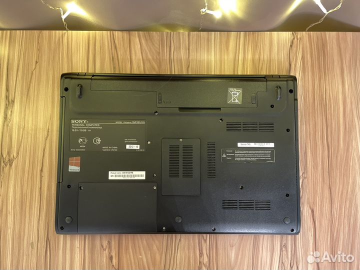 Ноутбук Sony Vaio