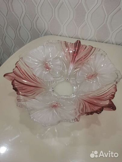 Ваза для фруктов стекло