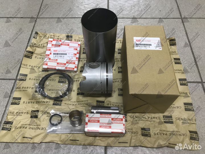 Прошневые кольца двс Isuzu 4JB1