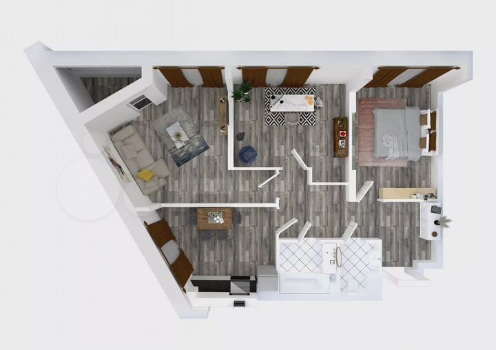 3-к. квартира, 79,5 м², 6/15 эт.