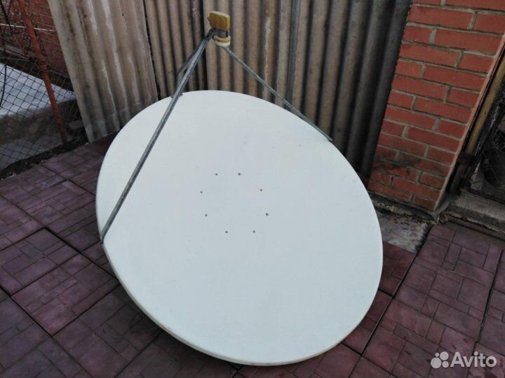 Спутниковая тарелка 1.2 метра.спутн. ресивер humax
