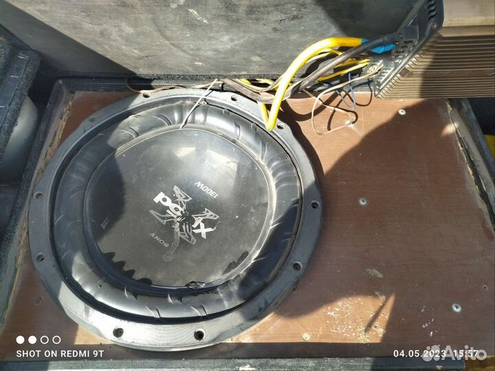 Сабвуфер sony xplod 1300w