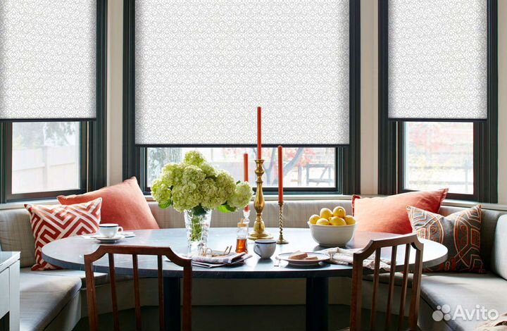 Рулонные шторы для балкона на заказ