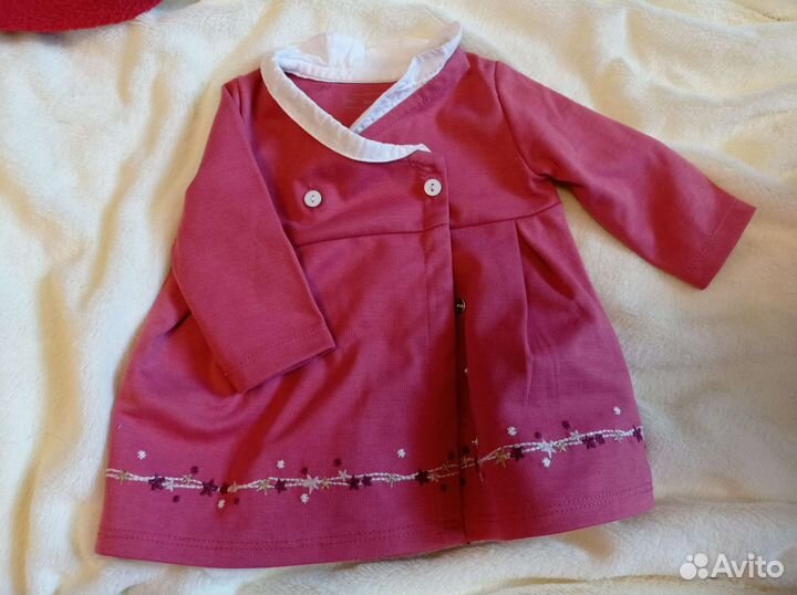 Вещи пакетом на девочку 1-3месяца