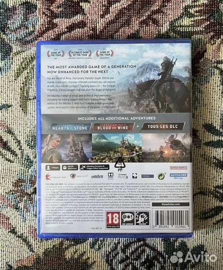 Игра The Witcher 3 Wild Hunt (Новый диск)