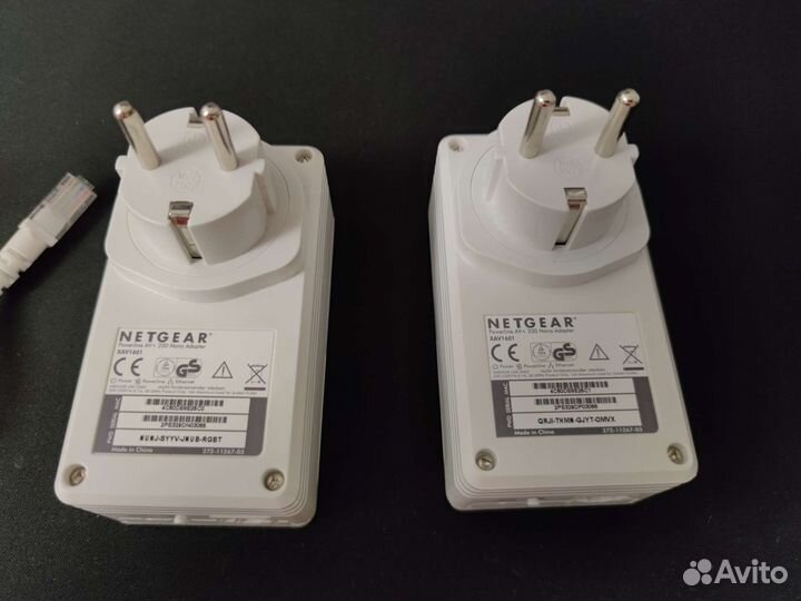 Комплект PLC Адаптеров Netgear AV+ 200 Powerline