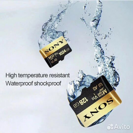 Карта памяти sony 1024 GB microSD