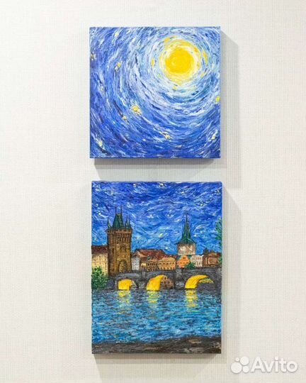 Интерьерная картина маслом 