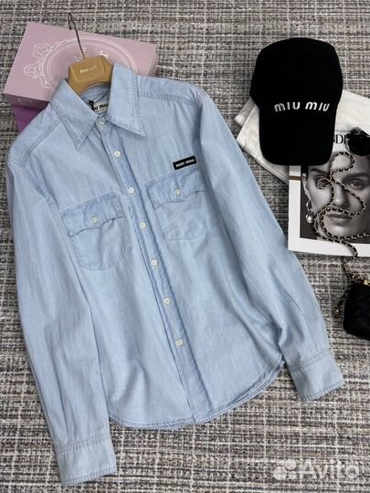 Рубашка Miu Miu женская эксклюзив