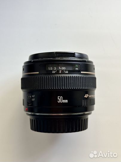 Объектив canon 50mm f 1.4