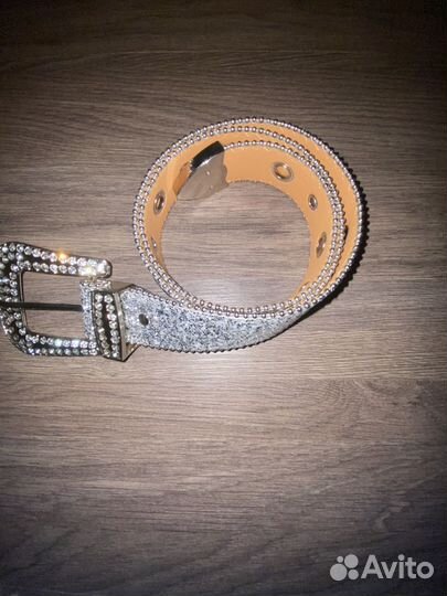 Ремень bb simon белый