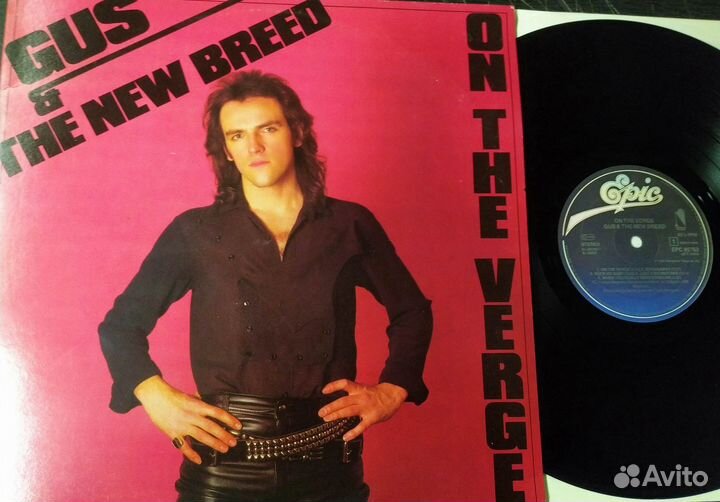 Gus & The New Breed On The Verge винил 1983