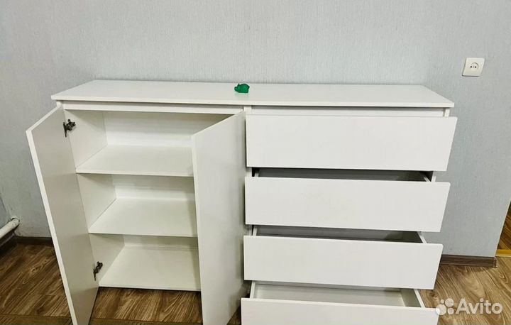 Комод большой Турин белый